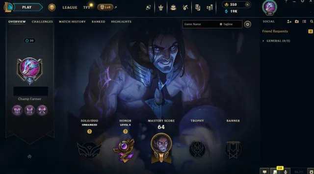 EUW🔥HANDMADE RANKED READY SMURF💎40K BE IN LOOT 15 WIN, Sale, level 30, champions 15, skins 32, Unranked