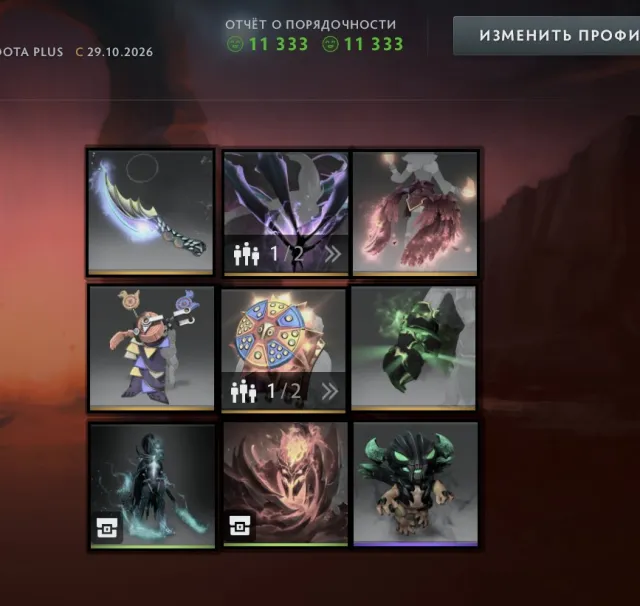 🔵🔥🚀【RECRUIT】🔵【663 MMR】🔵【11300 BHV】🔵【NATIVE EMAIL】🔵【IMMORTALS, ARCANA SF/MORTR】🚀🔥🔵, Sale, 663 MMR, 11300 integrity, 11300 politeness, 200 matches, 180 hours