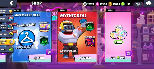 🖤🧡Brawl Stars account with rare skins🖤🧡 from 2019, trophies 7500, brawlers 50