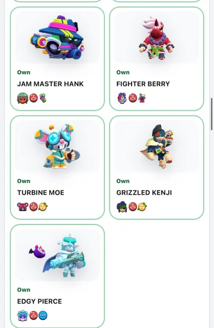 🔥 FAT BRAWL STARS ACCOUNT | 249+ SKINS | 261 GEMS | 30K BLINGS | 78K COINS | 33 PRIME, 55932 trophies, 107 brawlers, 33 primes