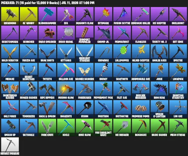IKONIK / АЙДОЛ | SEASO | Skins: 126 | VBucks: 650, Продажа, скины 126