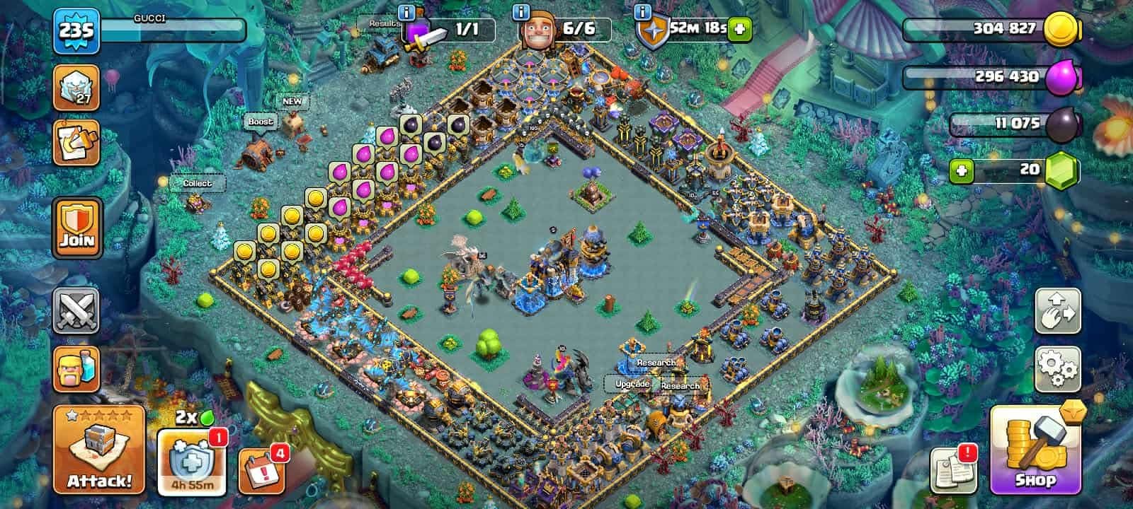 5 HERO MAX DUKE LVL15✅GOOD BASE ✅ NEAR MAX 13 EPICS ✅DRAGON SET COMPLETE ✅, 18 TH Main Village, 10 TH Builder