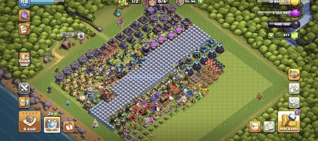 Full 65% TH15, old format, 15 TH Home Village, 10 TH Builder