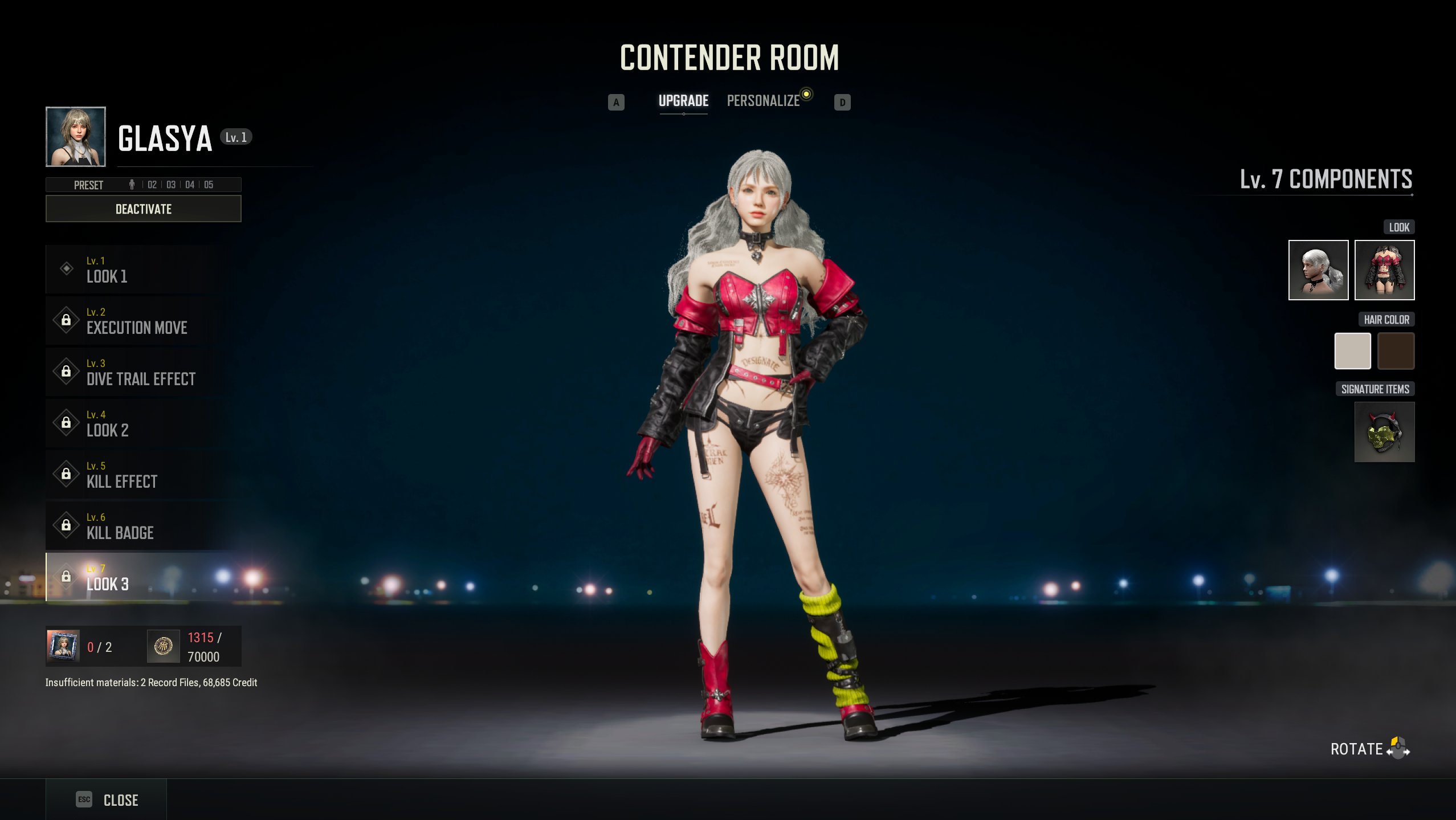 🔥CONTENDER GLASYA🔥KAR98K COSMIC CALIBER LVL 3🔥SLR PRETENDENT PROTOTYPE🔥35+ WEAPONS💥CLOTHES, No BATTLEGROUNDS Plus