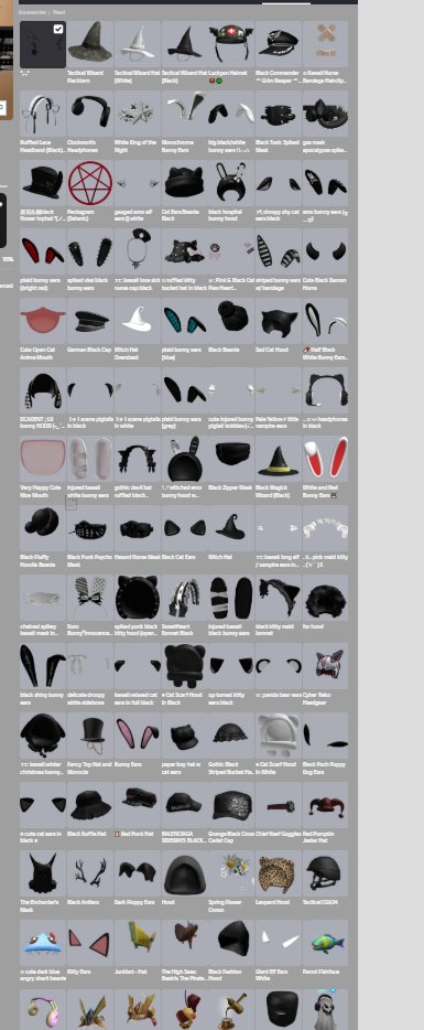 💉🩸current styles, total of 30k / about 1000 ITEMS on acc💉🩸, Sale, Voice chat: Yes