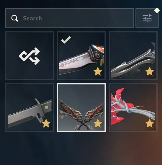 Full access 6 Vandals | 5 knives for VP 43k VP+ REGION CHECKS, Sale, Diamond 1, Agents: 13, Skins: 40