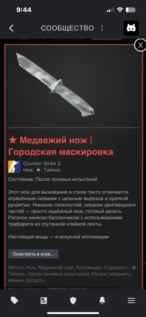 💮ACCOUNT WITH A KNIFE IN CS2💮 AUTO DELIVERY 24/7, Sale, With inventory, No PRIME, Competitive