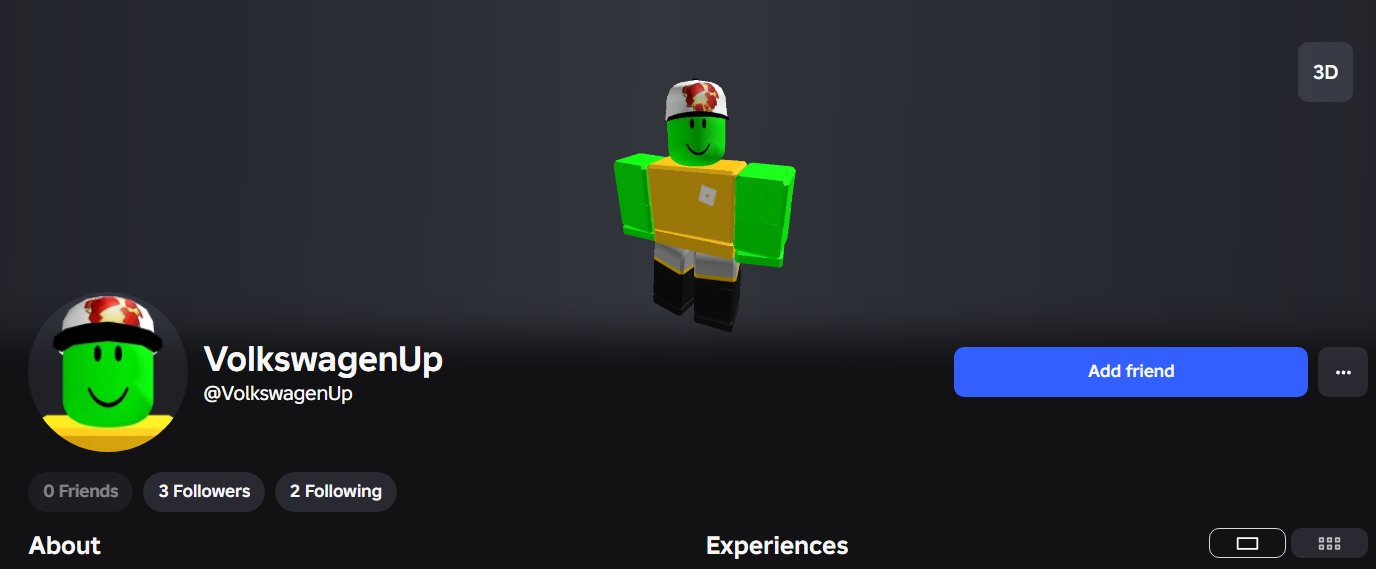 ✅2014 account | 💎NameSnipe💎 | 💫VolkswagenUp💫 | ✨Offsale Bloxxer Cap✨ | Not verified✅, Sale, Voice chat: No