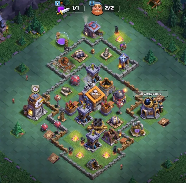 ☀️Brawl + Clash of Clans + Clash Royale🕛Supersell ID на вас🕛, 14 TH Родной Деревни, 9 TH Строителя