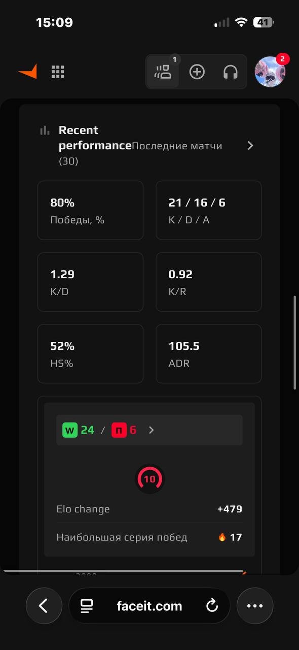 2026 elo, Sale, Empty, No PRIME, FACEIT, 2026 ELO, With registration: Yes