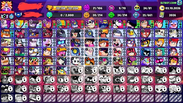 ‼️🔥2 third PRIME and Shelly at 2683‼️🔥 FAT ACCOUNT, 20198 trophies, 70 brawlers, 17 primes