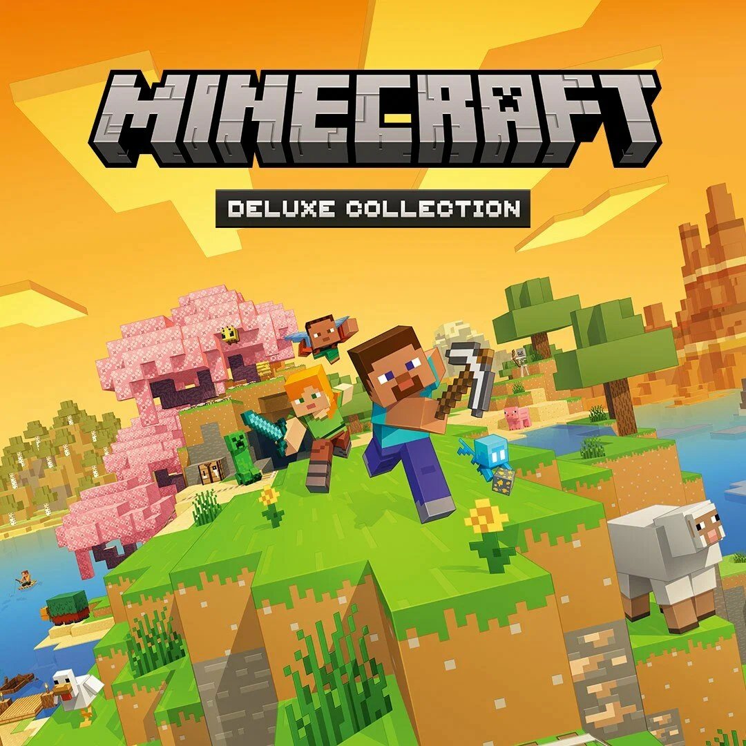 ☀️Minecraft Deluxe Collection🤍П3 Activation - Forever ✨PS4/PS5🎮, Rent