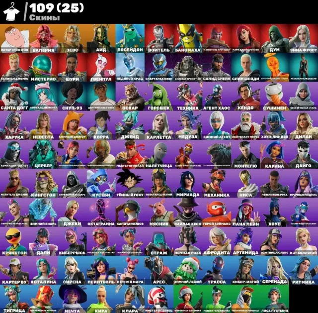 Compte juste incroyable, je vends le compte car j'ai besoin d'argent rapidement, je donne une garantie contre l'escroquerie, pas de négociation, Vente, skins 125