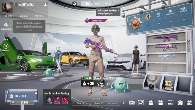 👑🔥RARE ACCOUNT | M416 The Fool Lv.7 | UMP45 Cryofrost Lv.5 Mission Impossible A | 3 Supercars 🔥👑, Продажа, 80 уровень, Ранг: Завоеватель, 20+ мифик скинов, 20+ прокачиваемых оружий, 10+ килл чатов, 1-5 спорт каров