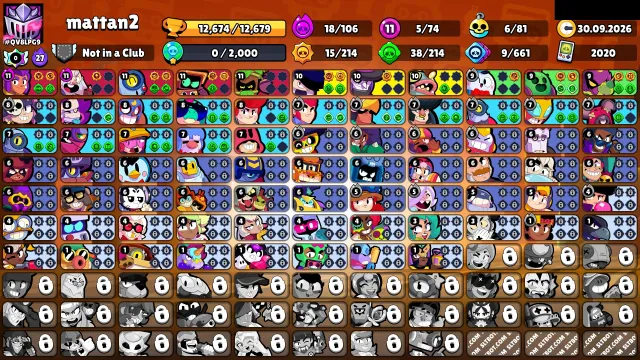 💎🔥AUTO DELIVERY🔥109 SKINS🔥194 CRYSTALS🔥10 LEGENDARY🔥DARK ANGEL EDGAR🔥21K COINS🔥LIFETIME WARRANTY🔥💎, 12674 trophies, 74 brawlers, 1 prime