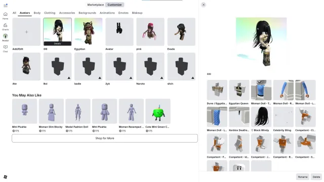 🎃MM2 391 LVL🎃HEADLESS+KORBLOX🎃HEADLESS+KORBLOX🎃FEMALE ACCOUNT🎃FULL REBINDING TO YOU🎃, Sale, Voice chat: No