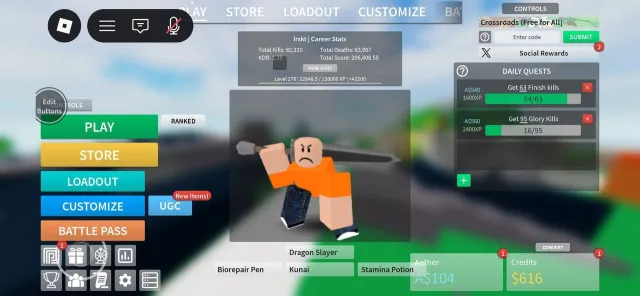 Продам акк в рб є прокачка в комбат варриорс і евейд, Продаж, Voice chat: Є