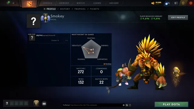 ❤️ 100% GWARANCJA 🖤 RODZIMA POCZTA ❤️ 5029 PTS 🖤 WYDANIE ZA 0.1 SEKUNDY, Sprzedaż, 5029 MMR, 9896 uczciwości, 9896 grzeczności, 271 meczów, 288 godzin