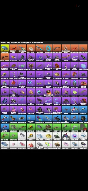💜 FORTNITE | THE AGELESS | 104 SKINS | 107 EMOTIONS | 150 PICKAXES | 120 GLIDERS 💜, Verkauf, Skins 104
