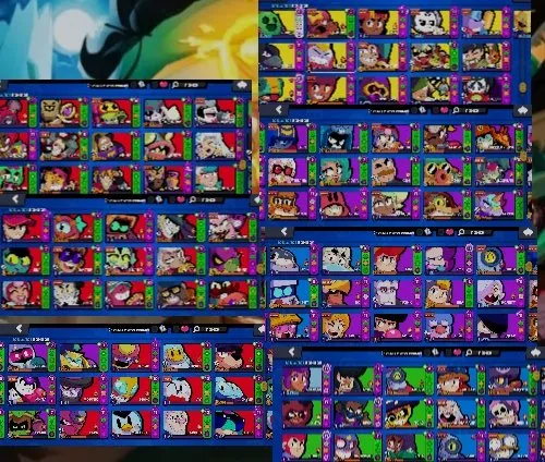 🌟Top account of 2023 (all brawlers, half 11 power, many skins, etc.) 🌟, 86663 trophies, 106 brawlers, 58 primes