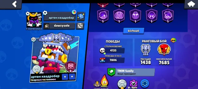 🌌49 PRIMARIES🌌ON THE ACCOUNT THE DOUBLE LEGA LEAGUE OF 24 YEARS IS MORE IN DESCRIPTION💪, trophies 61000, brawlers 103, primes 49