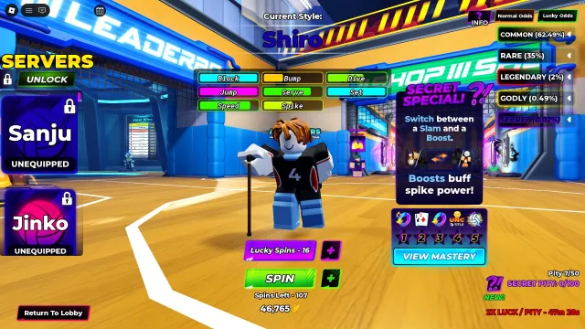 Volleyball Legends Account Level 90🔥 5 Secrets, details in the description 👇, Accounts