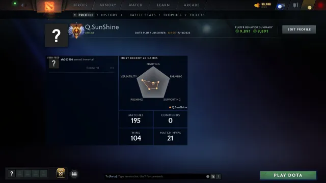 ✿ Niveau : 22 ✿ REMISE INSTANTANÉE 247 ✿ Email d'origine sans recharges ✿ Garantie 100%, Vente, 5724 MMR, 9891 intégrité, 9891 politesse, 194 matchs, 239 heures