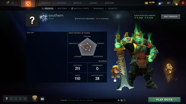 ✿ Level: 22 ✿ INSTANT DELIVERY 24/7 ✿ Native email without top-ups ✿ 100% Guarantee, Sale, 5477 MMR, 9556 Honesty, 9556 Politeness, 211 matches