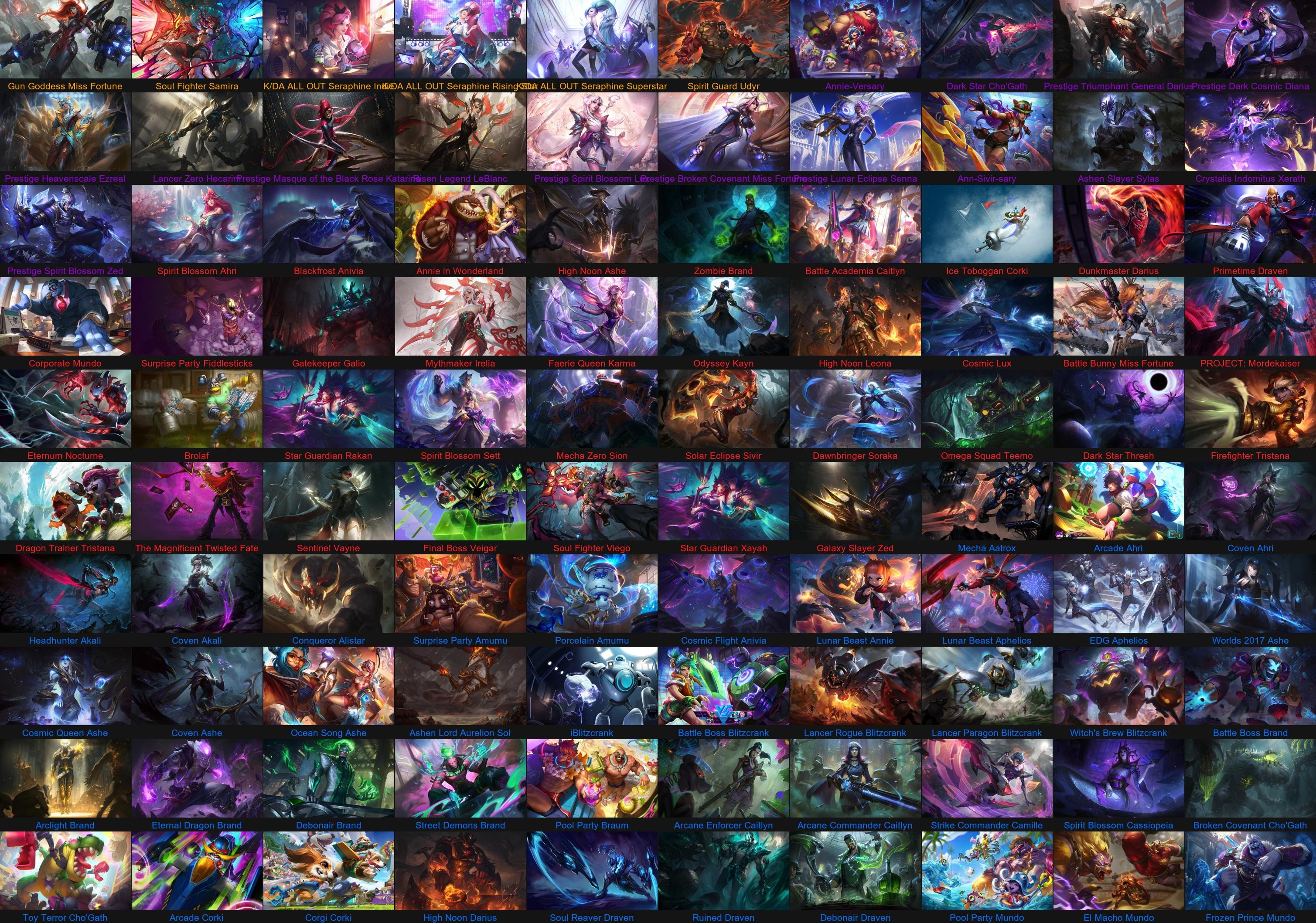LE54 Europe West | 568 lvl | Skins: 485 | Champions: 172, Sale, level 568, champions 172, skins 485, Unranked