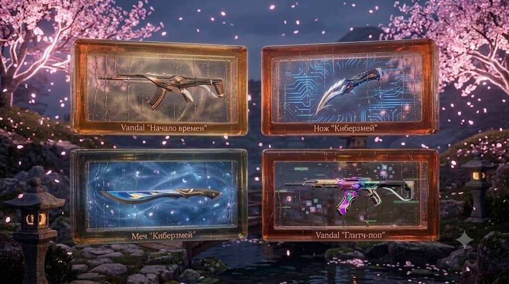 🌸AUTO-DELIVERY🌸 [31 SKINS] 💎DREAMWAVE SWORD💎REAVER VANDAL💎ORIGIN VANDAL💎ONI PHANTOM💎RECON SPECTRE🌸, Sale, Ranked unlocked, Agents: 19, Skins: 31