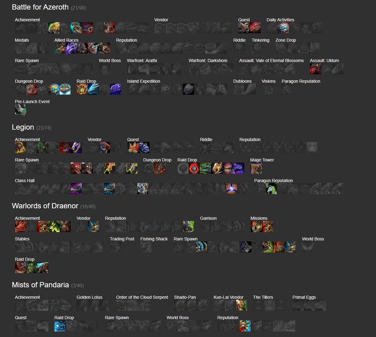 Personal account eu/uk, 80 level, Orc, Shaman