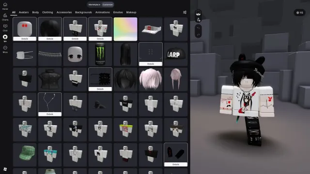 🔥ACCOUNT WITH KORBLOX + 5K RAP🔥 | TOTAL: 128886, Sale, Voice chat: Available