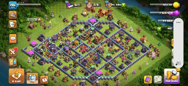 Продаётся тх 15 фул, 15 TH Main Village, 9 TH Builder