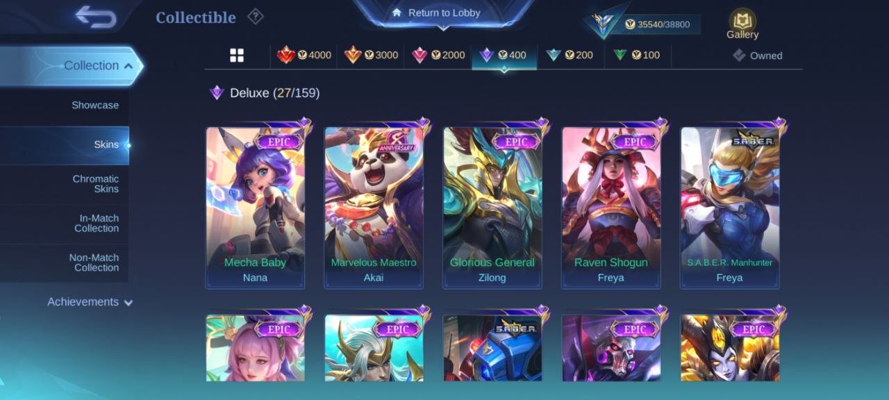 Prime Claude LUCKYBOX alpha Natalia deluxe 27 EPIC YSS EPIC Uranus EPIC change zodiac irthil, Sale, Rank: Mythic, Level: 36, Winrate: 64%, Heroes: 75, Skins: 112