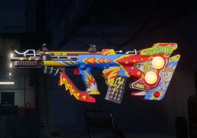 🟧⬛🟧 PROGRESSIVE AUG: Hand-drawn gun🔥4 BLUEPRINTS🔥50+ LVL🔥SKINS✅AUTO-ISSUED✅⬛🟧, No BATTLEGROUNDS Plus