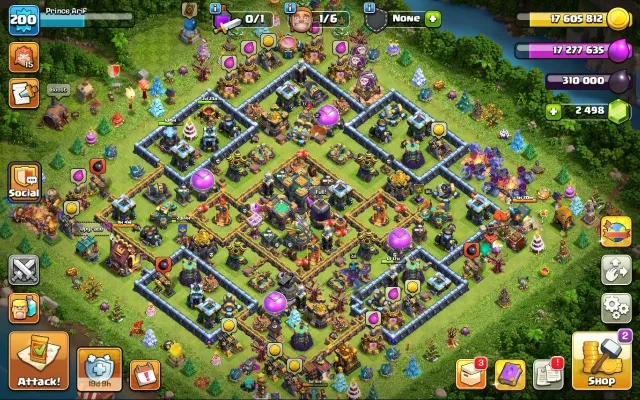 14 тх 90% фулл | 200 LVL | 77/85/49/55/29 | 2,4 к гемов + топ снаряга, 14 TH Main Village, 7 TH Builder
