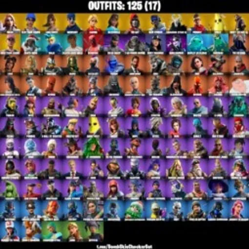 OG Fortnite account, Продажа, скины 125