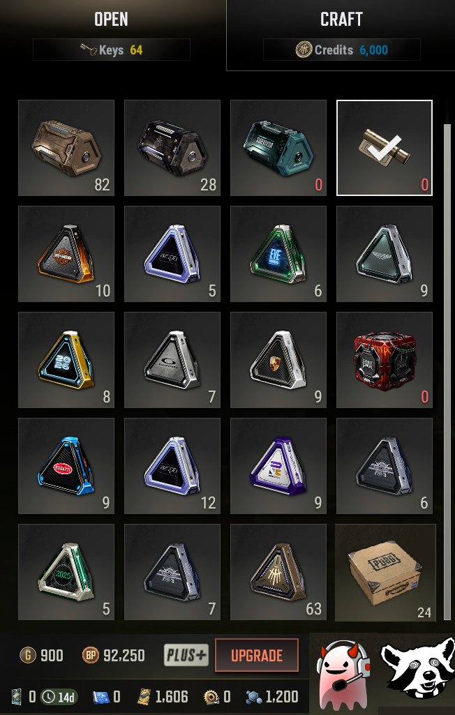 🔥1600 CONTRABAND COUPONS🔥300 CRATES🔥90,000 BP + 700+ G-COIN💥CLOTHES💥10+ WEAPONS✅AUTODELIVERY✅, No BATTLEGROUNDS Plus