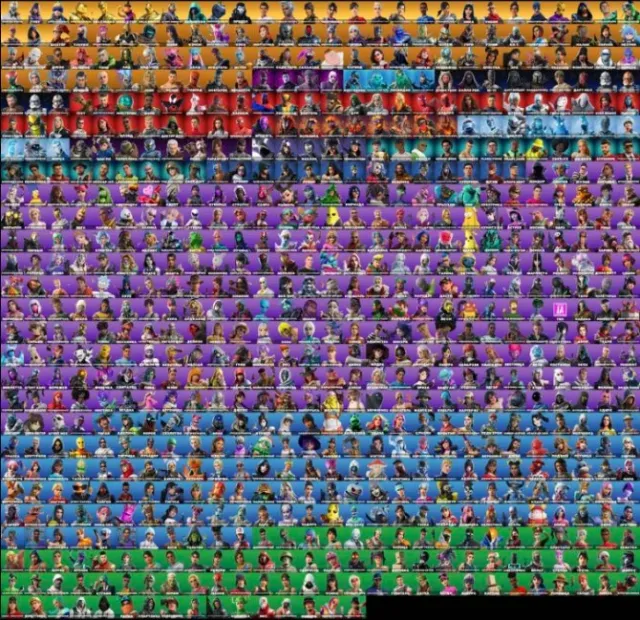 🔥Compte ancien 740 Skins🔥Arachnide Vénéneux🌟Glow🌟Minty🌟Ancien PVE, Vente, skins 740