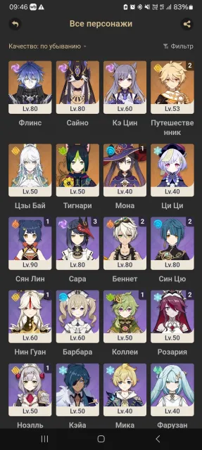 Leveled account with decent characters, Any platform, Email linked, Iter, Leveled, AR 53