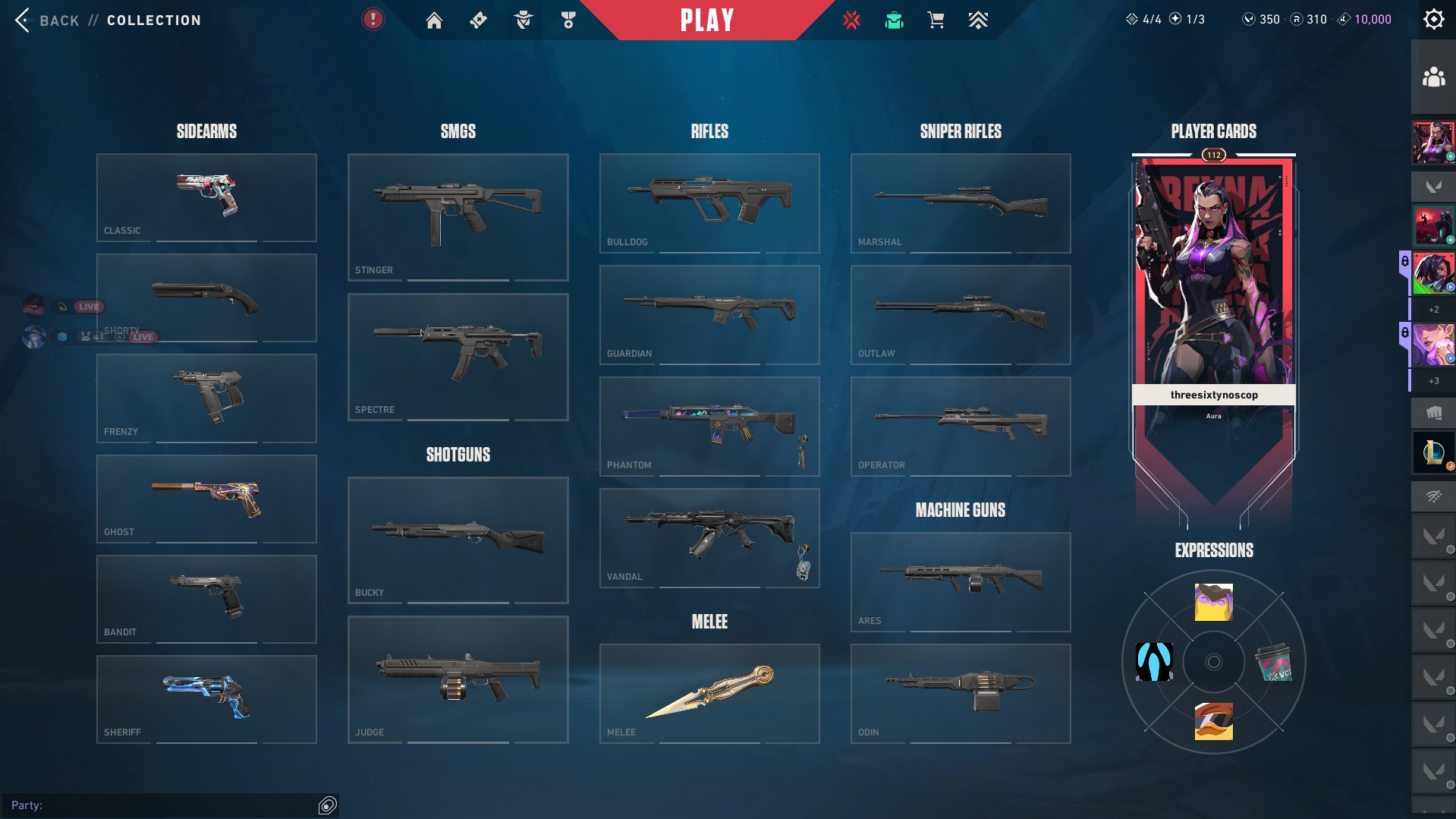 reaver vandal ,neptun phantom,megaphonk sparkswitch, Sale, Bronze 1, Agents: 29, Skins: 7