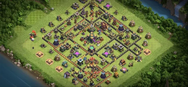 14 TH [Rebinding] Heroes 40.30.17.6.10.0 Average TH upgrade, Top gear, 14 TH Native Village, 1 Builder TH