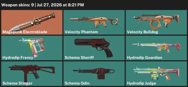 👑⚔️【AP】1 KNIVE🎈MAGEPUNK ELECTROBLADE🎈FULL ACCESS🎈9 SKINS🎈RANKED READY |⚔️👑, Sale, Ranked unlocked, Agents: 5, Skins: 9