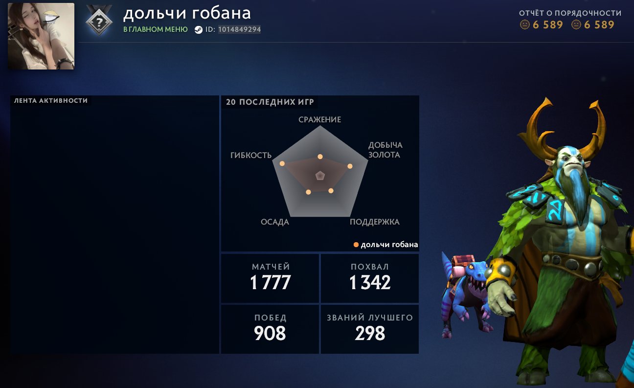 Account with Lord 1, and 700 items in Dota, Sale, 3870 MMR, 6589 Behavior score, 6589 вежливости, 1777 games, 1536 hours