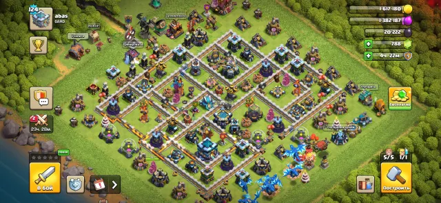 Luxurious account for those who want to play with interest, 13 Town Hall of the Home Village, 9 Builder Hall