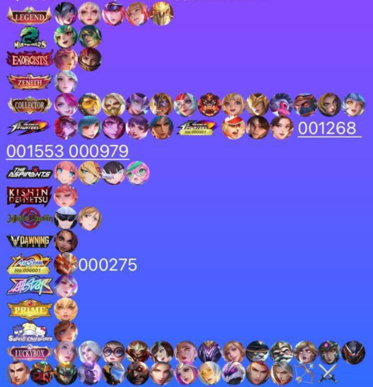 30 day World🚨 10+ collectors and many collabs😍, Sale, Rank: Epic, Level: 100, Winrate: 50%, Heroes: 130, Skins: 570