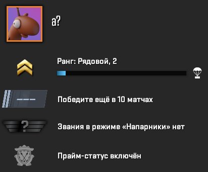PRIME | INVENTORY 1400 RUBLES | 27 RANK | 100% GUARANTEE, Sale, Available, Yes PRIME, Competitive