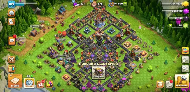 💎🌸 EXCLUSIVE #7 💎🌸 TH 18 🌸💎 5 BUILDERS 💎 227 GEMS 🌸 16/9/8/13/8/5 💎 YOURS FOREVER 🌸 AUTO-DELIVERY 🌸💎, 18 TH Main Village, 10 TH Builder