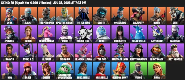 🏆VERY OLD ACCOUNT🏆 🐱EMAIL ACCESS INCLUDED!, Sale, skins 39