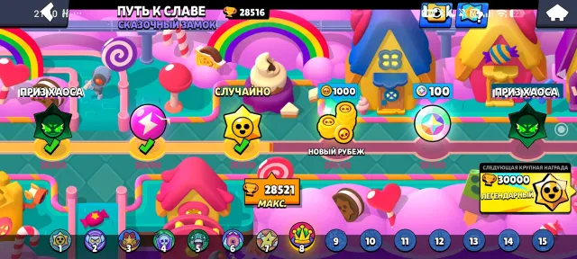 The account was created in 2020; I played actively from 2020 to 2025., trophies 28500, brawlers 96, primes 6